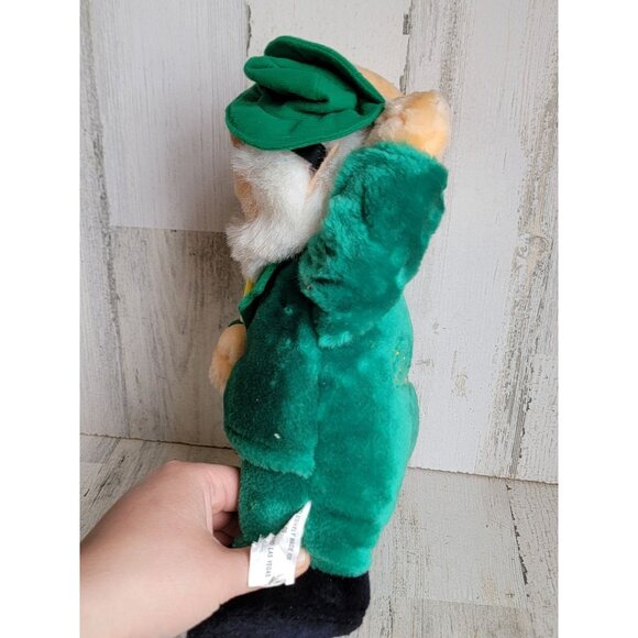Fitzgerald Mr O' lucky plush leprechaun st Patrick's day decor - Picture 4 of 7